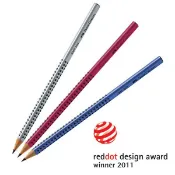 偉旗文具 德國輝柏Faber Castell 280350 / 280351 GRIP 2001 專利防滑三角鉛筆 三色 世界紅點設計獎【APP滿額下單10%點數(單一帳號最高1000點)】9/30止