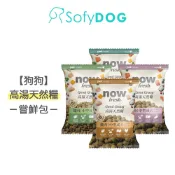 【now】狗狗 高湯天然糧 100克｜試吃包 嘗鮮 小顆粒 中顆粒 乾濕兩吃 狗飼料 狗糧 挑嘴犬 成犬 小型犬 中型犬