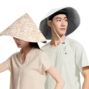 (店+)【UV100】抗UV-防潑透氣戶外斗笠帽ME25362防曬、遮陽帽