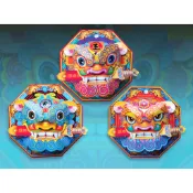 劍獅八卦紙公仔，一套4款(青)(紅)(黃)(綠)各1，免割剪.免膠黏，DIY輕鬆完成! 教材 紀念品 活動贈品