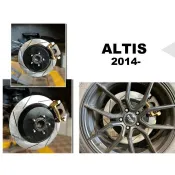 超級團隊S.T.G TOYOTA ALTIS 11代 14 15 2014 2015 年 後 加大碟 325MM 煞車盤