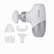 【蝦皮直營】G-PLUS GP掌心雷 隨身筋膜按摩槍 筋膜槍 口袋筋膜槍 羽量級 超輕巧200G 五款按摩頭