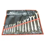 (店+)KWT 梅開板手組 8mm 32mm 台灣製 14支組 六角板手 梅花開口板手組 附收納袋 中崙五金