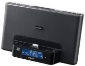 北投區: SONY XDR-DS16IP iPhone 專用 音響 雙鬧鐘 收音機 立體聲揚聲器 8成新