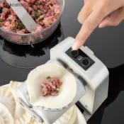 Pinkcat0全自動電動餃子機家用餃子機自動快速原型模具廚房餐廳家用DIY TW