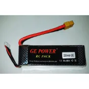 GE POWER 3S 11.1V 2200mah 25C 航模電池 穿越機 XT60 航模用