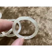 DIY 仿玉 仿瑪瑙 琥珀 樹脂 醋酸 壓克力 塑料 跑環 小圓環 圓環 編織 包包 皮帶 飾品 扣環 吊環34mm