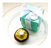 幸福朵朵【Tiffany盒裝-義大利金莎巧克力】-二次進場.婚禮小物專賣店.慶生生日分享.畢業禮物.情人節禮物.聖誕禮物