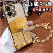 🔥耐摔軟殼🔥 金錢樹適用oppoA6s手機殼PLT120閃粉鏡頭全包高級防摔網紅矽膠潮