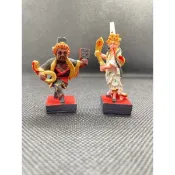 七爺八爺 謝范將軍～神明公仔/廟會模型 彩繪