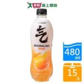 元氣森林柳橙味氣泡水480mlx15入/箱【愛買】