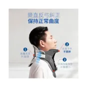 (店+)何浩明頸部固定器 德國紅點獎 台灣金點獎 頸椎牽引器充氣式(拉伸脖子 支撐固定頸托 護頸椎 頸椎治療器 脖子僵硬舒緩)