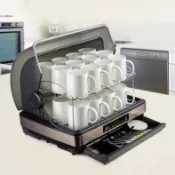 茶杯茶具消毒柜水杯小型功夫茶具臺式辦公室杯子烘干家用消毒機器 財路幸福百貨店