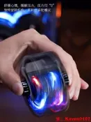 【小七嚴選】啟點X21電弧式打火機雙電弧手陀螺旋轉解壓火機送男友老公禮物