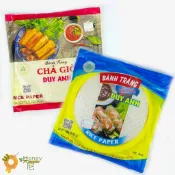 ☆HONEY 烘尼☆  CHA GIO 捲薄餅皮 紅 藍 400克 / 包 DUY ANH 春捲皮 生春捲 油炸春捲