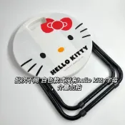 折疊凳 露營椅 釣魚椅 可愛圓凳千禧復古中古兒童椅kitty折疊椅!!野餐必備! 迷你收納折疊椅