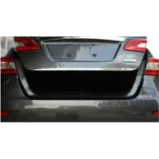 [[娜娜汽車]]日產 B17 super Sentra 專用 後尾門不銹鋼飾條