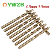 0.5mm-5.5mm M42 鈷 HSS 孔鋸高速鋼小麻花鑽頭套裝,用於手動電鑽、不銹鋼鑽孔和電動工具的直柄硬金屬鑽頭