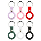 (店+)AirTag 矽膠鑰匙圈 保護套 airtag 配件 鑰匙圈 蘋果鑰匙圈 防丟軟套 蘋果追蹤器 矽膠保護套  T35