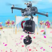 協貿國際日用品生活12館 適用于dji大疆御MAVIC 2 PRO投拋袋空投投送撒花瓣袋精靈4/3無人