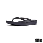 【FitFlop】iQUSHION 多水鑽輕量夾腳涼鞋-女(午夜藍)