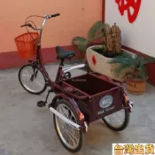 【臺灣公司賣傢】 三輪車 三輪腳踏車 代步車 買菜車 老年腳蹬三輪車人力三輪車老人腳蹬自行車小型折疊鬥三輪車雙鏈條