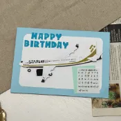 客製化飛機手工卡片｜手工卡片手作週年紀念日情人節情侶禮物母親節父親節聖誕節生日感謝卡畢業禮物旅行機長空服員禮物