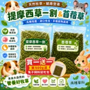 兔兔牧草【買一送一】【隔日到貨】  天竺鼠 草食寵物適用 高纖牧草 提摩西草 苜蓿草  兔兔牧草包 【20038】