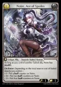 【貓腳印 東門店】GA單卡 英文版 Noire, Ace of Spades DTR078 