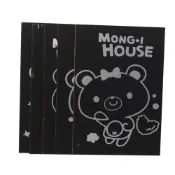 (店+)【Deli 得力】炫彩刮畫紙 5入/包 (塗鴉畫紙)