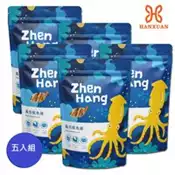 【百利市購物中心】【HANXUAN 瀚軒興業】真夯阿根廷手撕魷魚條100g-5包組