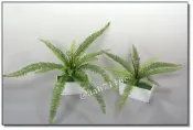 ◎花語人造花資材◎葉材＊PVC中型羊齒(12葉)＊蕨類~園藝盆栽~造景~庭園裝飾~攝影