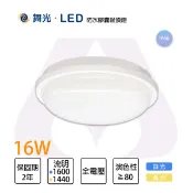 舞光 LED 16W 防水膠囊 吸頂燈 吸壁兩用型 全電壓 日光燈具 白/黃光〖永光照明〗OD-CE16%