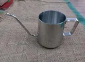 附發票~ 細口壺 手沖壺 240ml 棉花罐 無蓋造型 (壺嘴4mm) 可加購不鏽鋼溫度計$300~