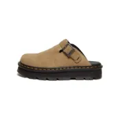 (店+)【Dr.Martens】31737439 Dr.Martens馬丁 時尚舒適 防滑包頭拖鞋 男女同款 棕色