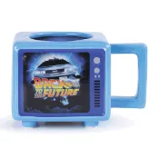 回到未來Back To The Future 電視造型溫感馬克杯/水杯/茶杯