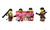 限時下殺全新正品樂高LEGO MOC定製印刷美國二戰陸軍士兵完成小隊人仔玩具