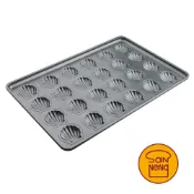 三能SANNENG食品烘焙器具 【SANNENG 三能官方】24連扇貝瑪德蓮模(800系列不沾) 多連模 SN1654
