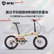 薩瓦SAVA碳纖維成人通勤折疊車Z1超輕可折疊自行車20寸（廠商直發咨詢運）