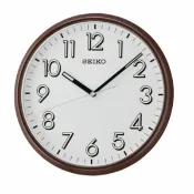 大高雄鐘錶城 seiko SK037 精工鐘 (QXA694B) 典雅風格咖啡色外框夜光標準鐘/28*3.9cm｜樂天領券現折★全館特惠中★指定刷卡回饋10%