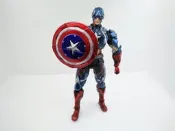 【紫色風鈴】 復仇者聯盟 Play Arts 改  PA改 美國隊長 超可動 盒裝 港版 無證