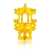 【J’code 真愛密碼】黃金擺件 白沙屯媽祖 實心 天公爐(金重:5.27錢/+-0.03錢)