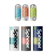 日本 TENGA SPINNER 自動迴轉旋吸自慰杯 波刀紋/六角槍/圓盤盾 情趣飛機杯 自慰器 情趣商品
