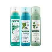 即期品【KLORANE 蔻蘿蘭】官方直營 乾洗髮噴霧150ml(控油/涼感/根源控油)