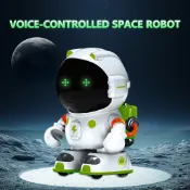智能太空機器人 觸控感應 聲控 唱歌跳舞 錄音互動 語音指令 生日禮物玩具