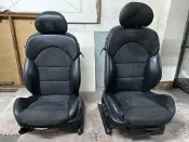 售 BMW E46 M3 原廠 防火不織布 電動前座椅 一對 E46 2D 4D M 電動椅 sim 模擬器 駕駛艙