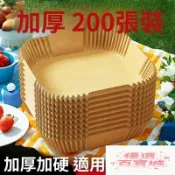 【食品級矽油紙】空氣炸鍋專用紙盤 吸油紙 防油紙 烘焙紙 料理紙 拖墊紙 家用氣炸鍋紙