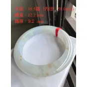 天然A貨翡翠灑金桂花糕天然翡翠｜奶白底 × 飄黃翡 × 微灑金感｜如桂花糕般清香動人