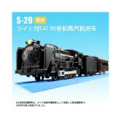 (店+)日本TOMY多美卡電動火車頭3節男孩玩具S-29蒸汽機關運輸車384489