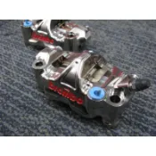 DIY本舖 brembo GP4 RX GP4RX 鍍鎳 輻射卡鉗 卡鉗孔距 108mm 一組兩顆